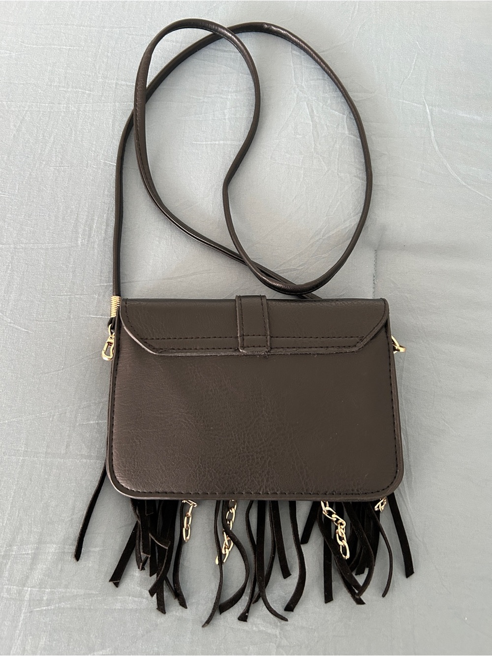 Gothic Punk Fringe Crossbody Bag EUC! - Picture 5 of 9